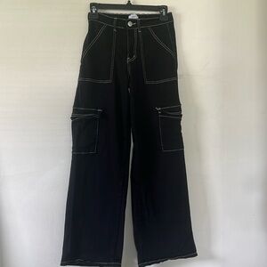 Forever 21 Twill Cargo Pants Stretch